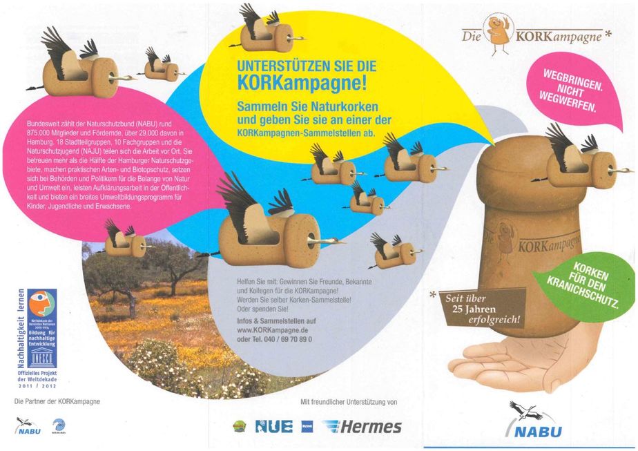 Die Korkkampagne des NABU